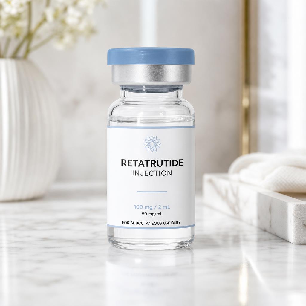 Retatrutide injection vial