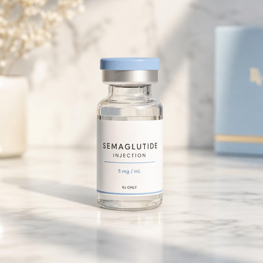 Semaglutide injection vial